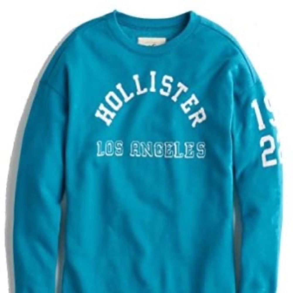 Blue Hollister sweater